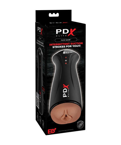 PDX Elite Fuck Gasm Pussy Stroker - Brown