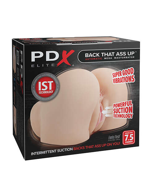 PDX Elite Back That Ass Up Automatic Mega Masturbator - Light