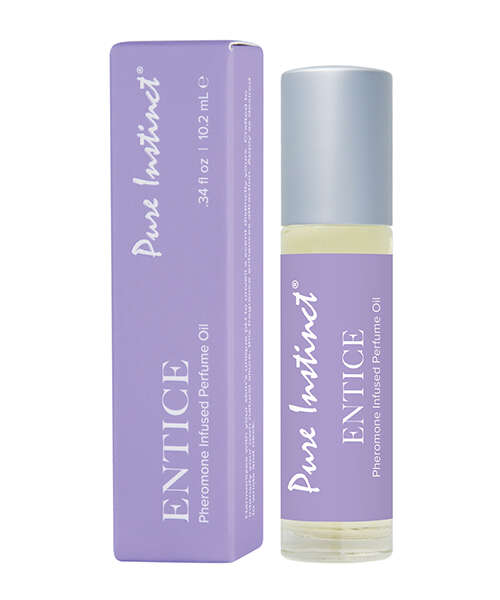 Pure Instinct Pheromone Perfume Oil Roll On Entice - 10.2 ml
