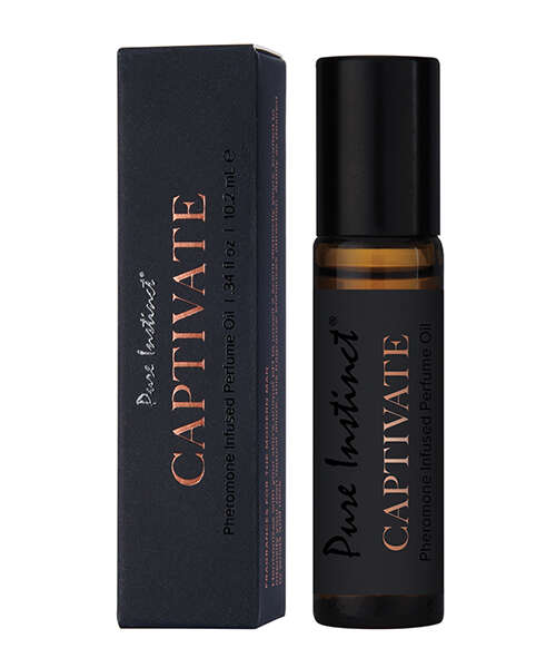 Pure Instinct Mens Collection Pheromone Perfume Oil - 10.2 ml Captivate