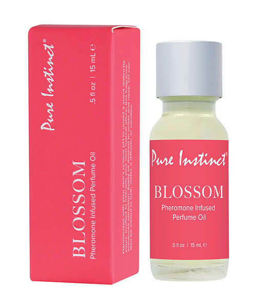 Pure Instinct Pheromone Perfume Oil Blossom - 15 ml Dropper Glass