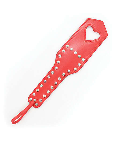 Plesur Heart Cut Out Paddle - Red