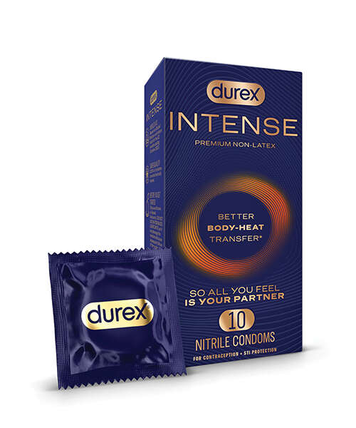 Durex Intense Nitrile Condoms - Pack of 10