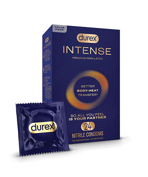 Durex Intense Nitrile Condoms - Pack of 24