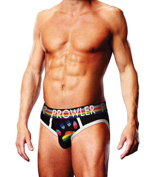 Prowler Oversized Paw Brief - Black/Multi XL
