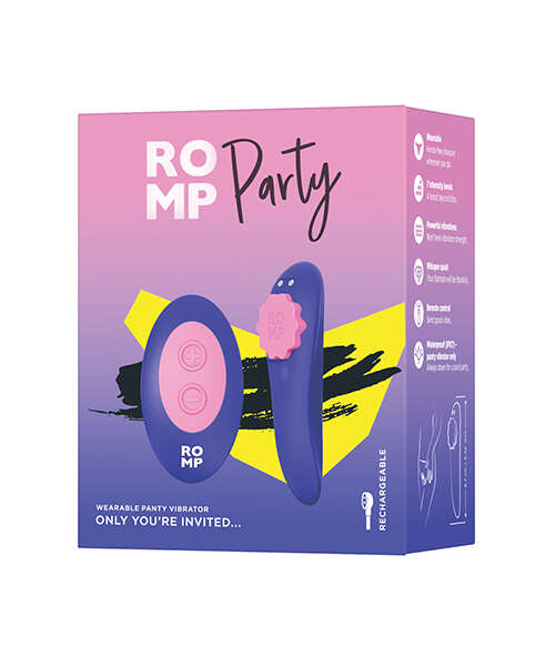 ROMP Party Panty Vibe - Blue