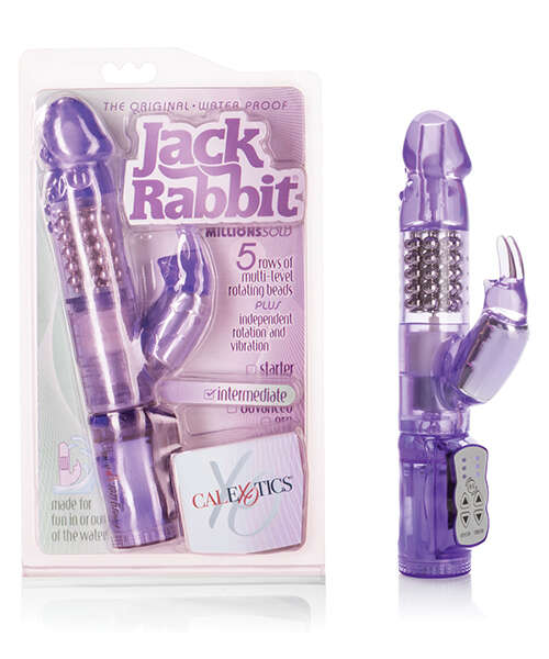 Jack Rabbit w/Floating Beads Waterproof - Purple