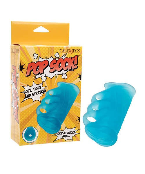 Pop Sock! Grip-N-Stroke - Small, Blue