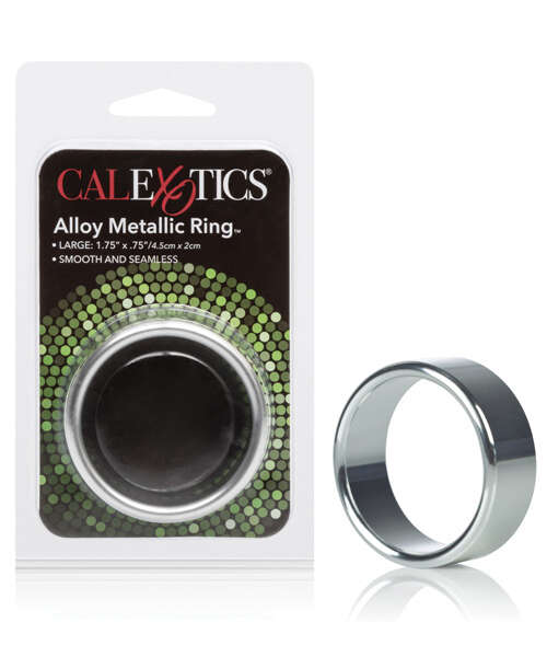 Alloy Metallic Ring - Large Silver