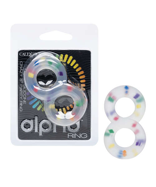 Alpha Liquid Silicone Crazy 8 Party Ring