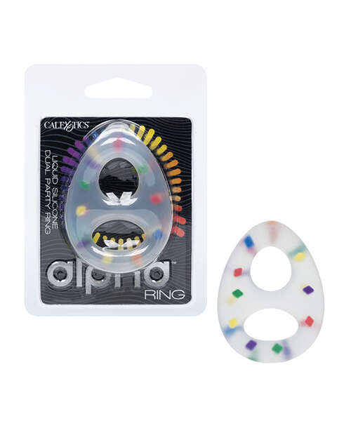 Alpha Liquid Silicone Dual Party Ring