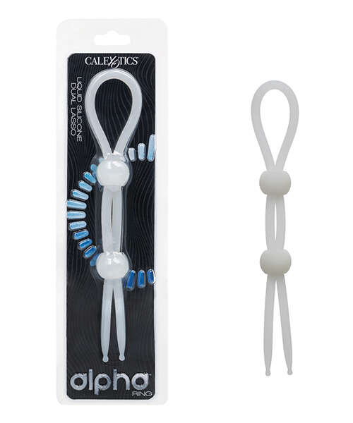 Alpha Liquid Silicone Dual Lasso - Natural