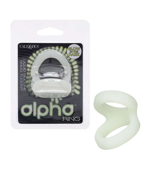Alpha Liquid Silicone Snug Tugger - Glow-In-The-Dark