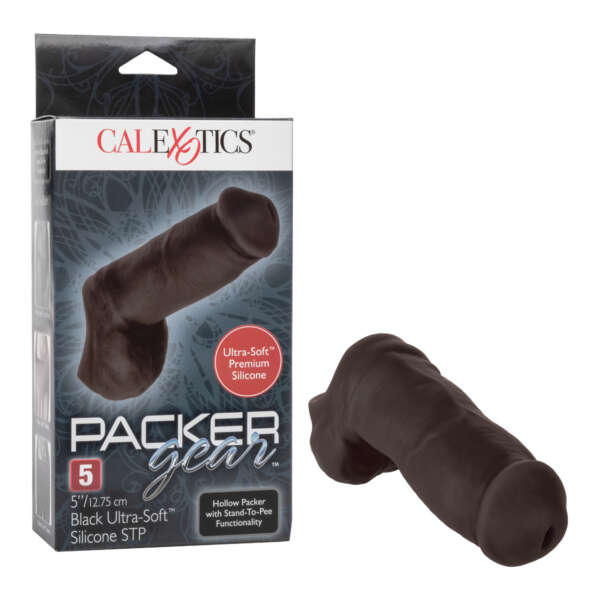 Packer Gear 5" Ultra Soft Silicone STP - Black