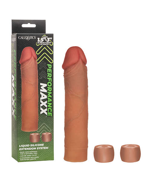 Performance Maxx Penis Extension System w/Stoppers - Brown