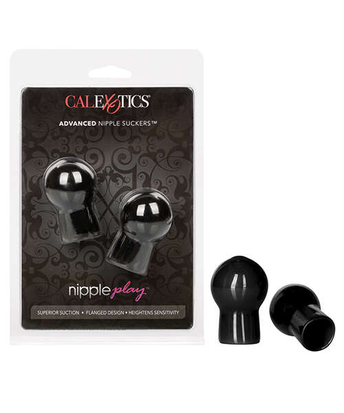 Nipple Play Advanced Nipple Suckers - Black