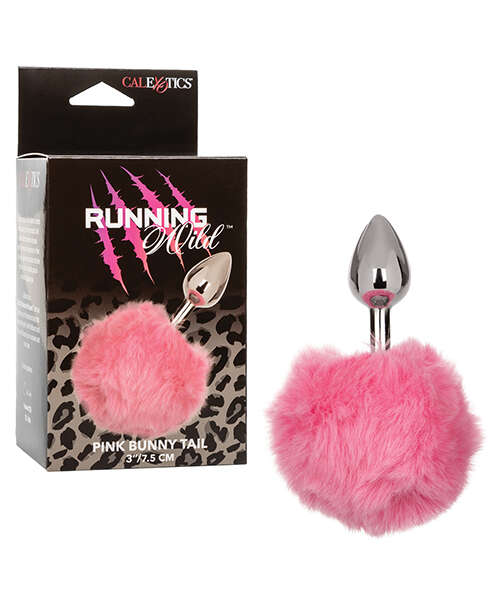 Running Wild Pink Bunny Tail Anal Probe