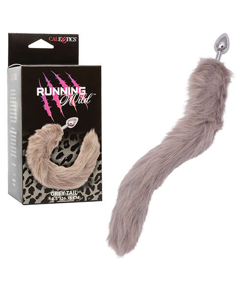 Running Wild Grey Tail Metallic Anal Probe