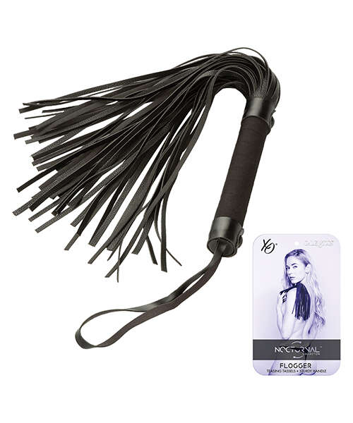 Nocturnal Collection Flogger - Black