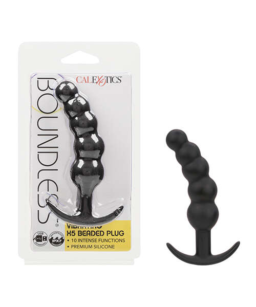 Boundless Vibrating X5 Beaded Plug