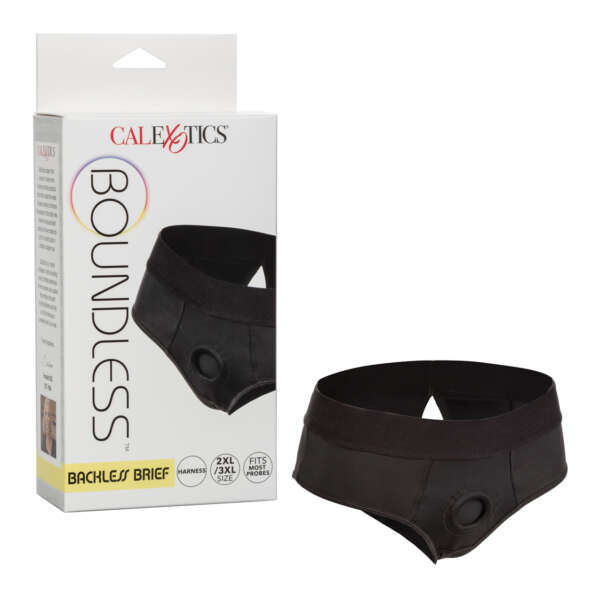 Boundless Backless Brief 2XL/3XL - Black