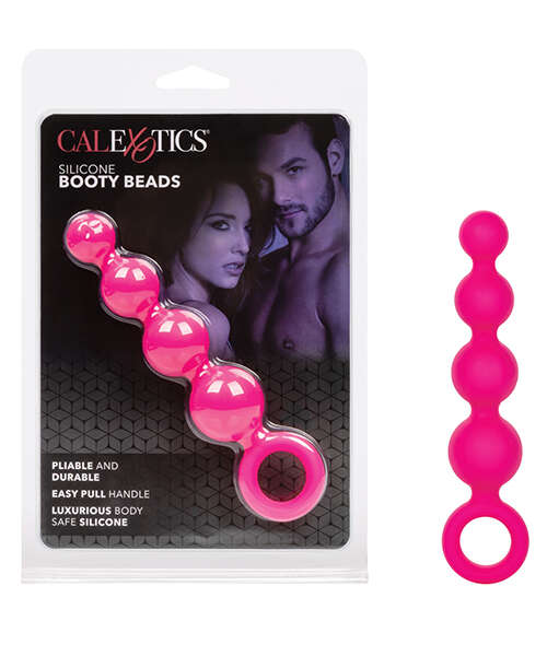 Calexotics Silicone Booty Beads - Pink