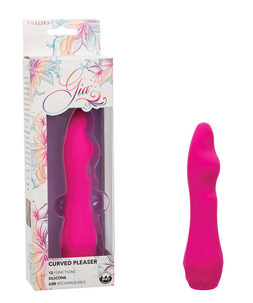 Gia Curved Pleaser - Pink