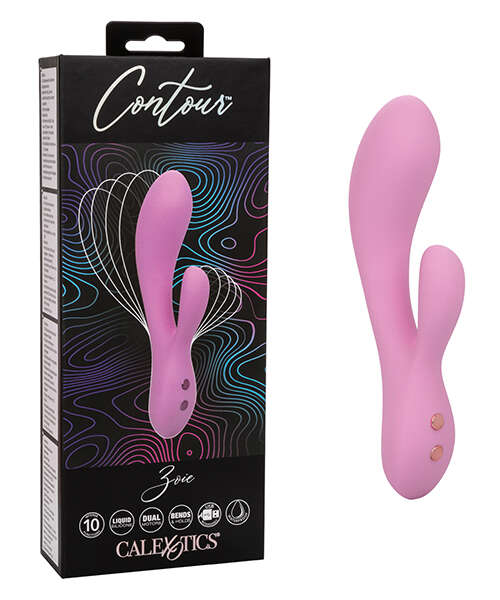Contour Zoie Flexible Dual Massager - Pink