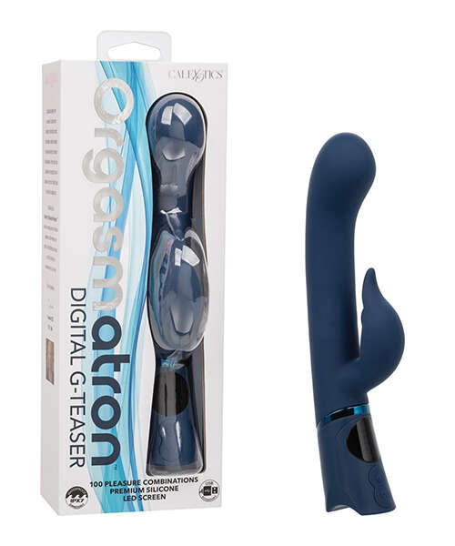 Orgasmatron Digital G-Teaser Vibrator - Blue