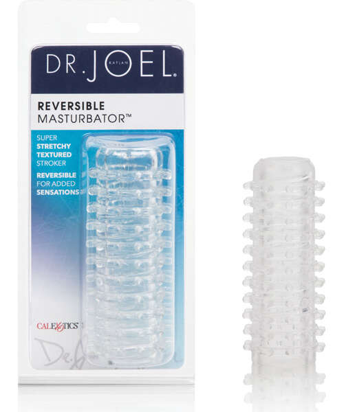Dr. Joel Kaplan Reversible Masturbator - Clear