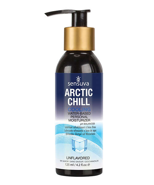Sensuva Cooling Water-Based Personal Moisturizer - Artic Chill 4 oz