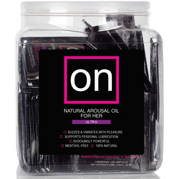 ON for Her Arousal Oil Ultra - Tub of 75 Single use Ampoule