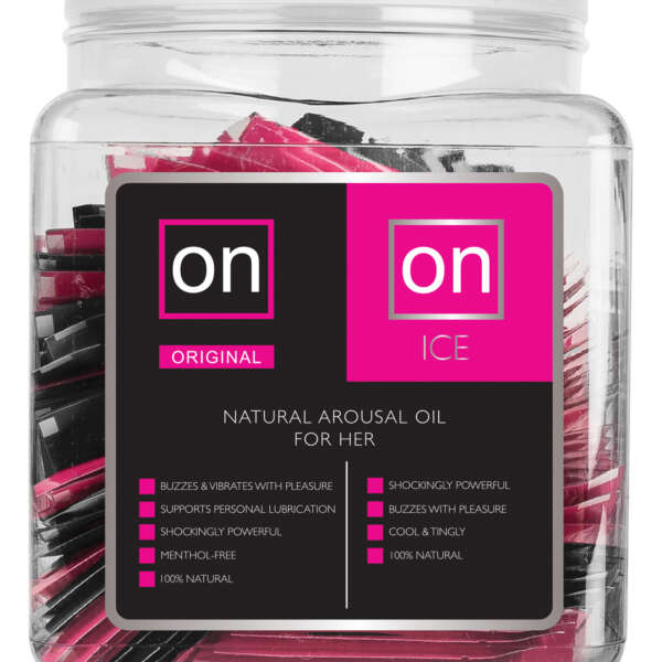 ON for Her Arousal Gel Single Use Ampule Tub - Original & Ice Tub of 75