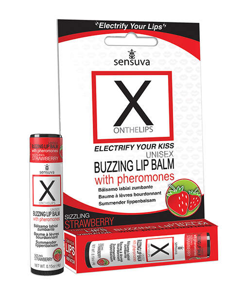 Sensuva X on the Lips w/Pheromones - Strawberry