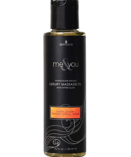 Sensuva Me & You Massage Oil - 4.2 oz Lust in Paradise