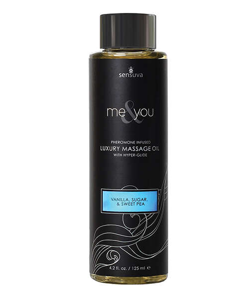 Sensuva Me & You Massage Oil - 4.2 oz Sweet Temptation