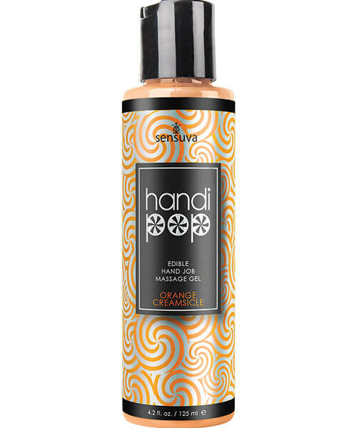 Handipop Hand Job Massage Gel - 4.2 oz Orange Creamsicle
