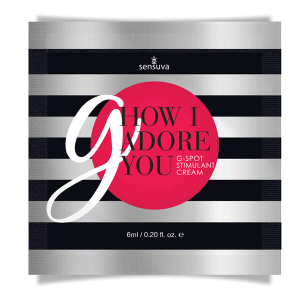 G How I Adore You G-Spot Enhancement Cream - 6 ml Single Use Pillow Packet