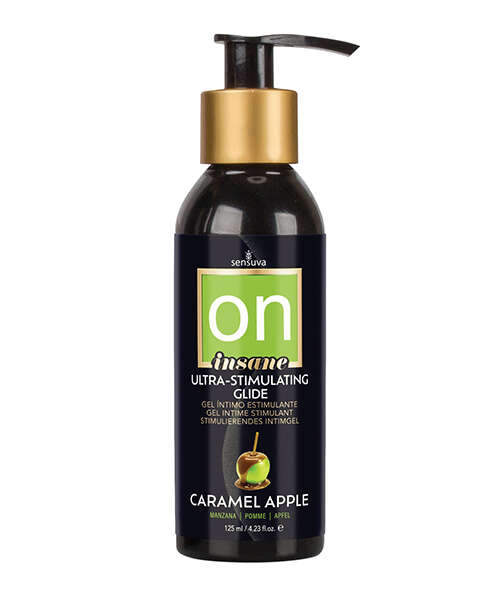 ON Insane Ultra Stimulating Glide - 4.23 oz Caramel Apple