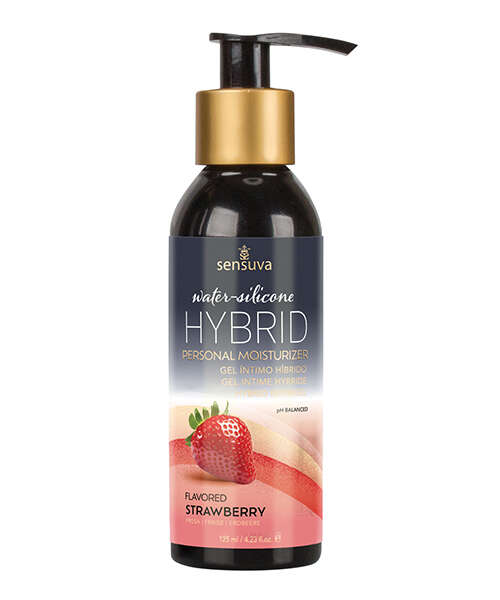 Sensuva Hybrid Personal Moisturizer - 4.23 oz Strawberry