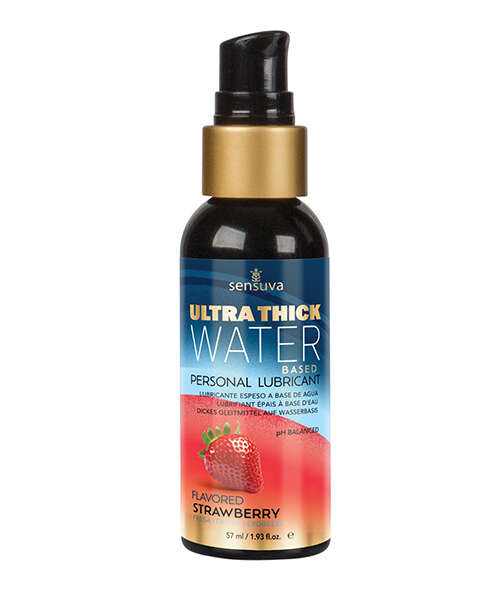 Sensuva Ultra Thick Water Based Personal Moisturizer - 1.93 oz Strawberry