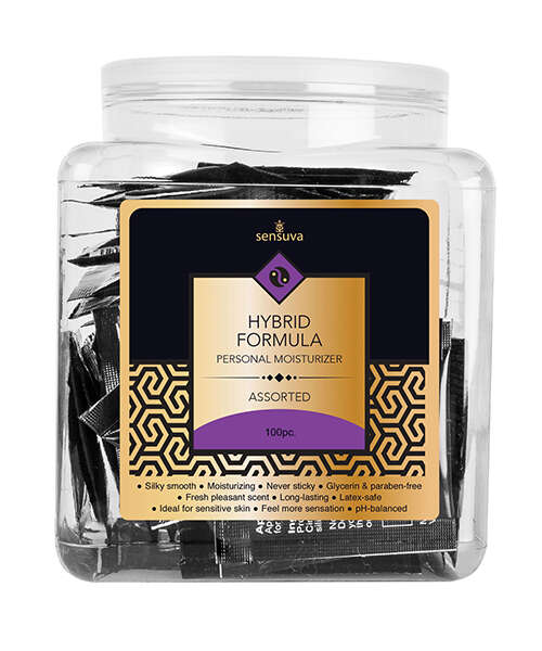 Sensuva Hybrid Personal Moisturizer Tub - Asst. Tub of 100