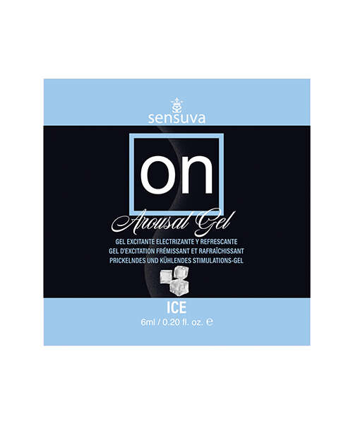 ON Ice Arousal Gel - 6 ml Single Use Packet