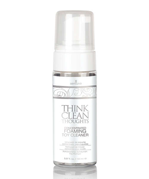 Sensuva Think Clean Thoughts Foaming Toy Cleaner - 5.07 oz