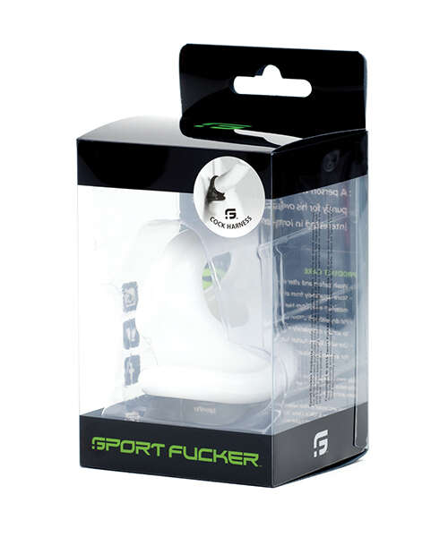 Sport Fucker Cock Harness - White