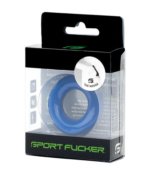 Sport Fucker Silicone The Wedge - Blue