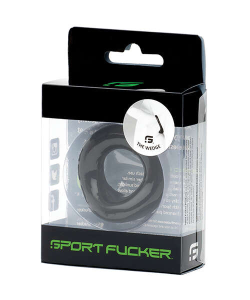 Sport Fucker Silicone The Wedge - Black