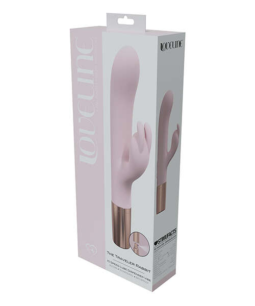 Shots Loveline Traveler Rabbit Vibrator - Pink