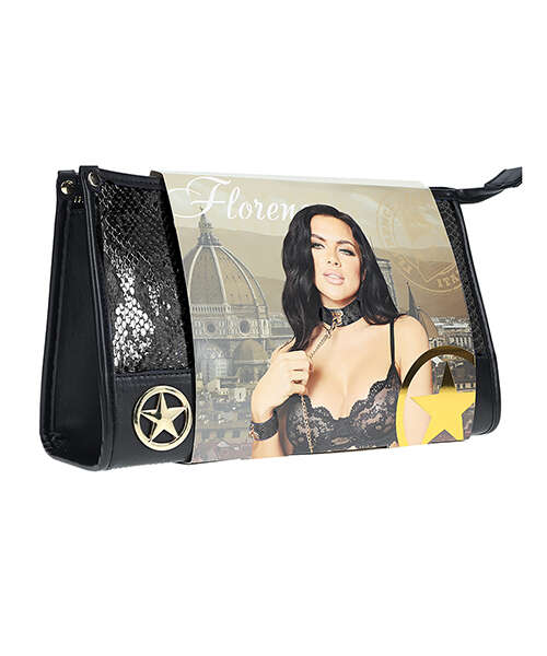 Shots Ouch! Florence Collection Bondage Kit w/Bag - Black