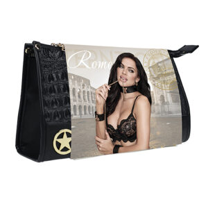 Shots Ouch! Rome Collection Bondage Kit w/Bag - Black